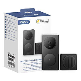 Глобальна версія Розумний відеодзвінок Aqara Smart Video Doorbell G4 EU (SVD-C03) (Apple HomeKit, Google Home)
