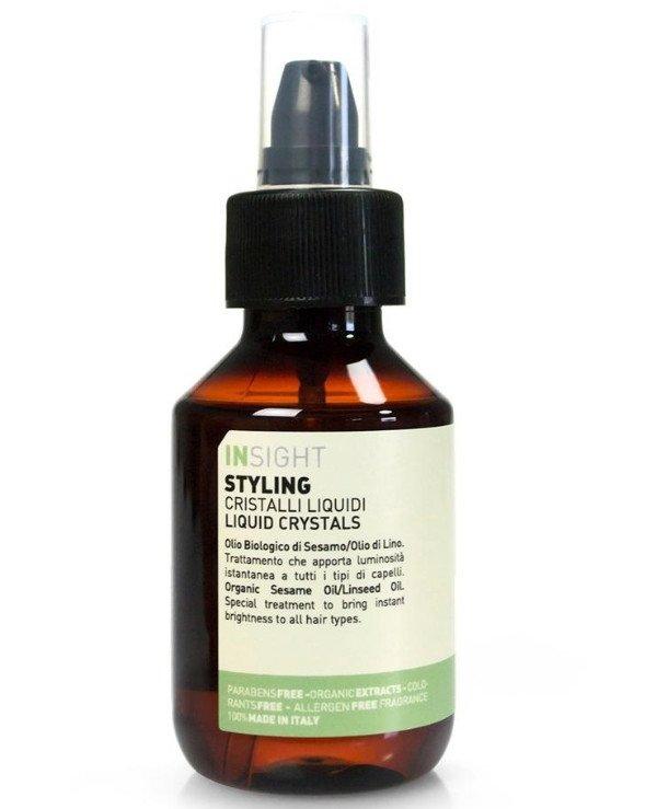 Рідкі кристали для волосся з кунжутною і лляною оліями Insight Styling Liquid Crystals