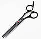 Набір перукарських ножиць та інструментів для Barbershop 7ел black, фото 3