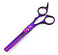 Набір перукарських ножиць та інструментів для Barbershop 7ел violet, фото 3