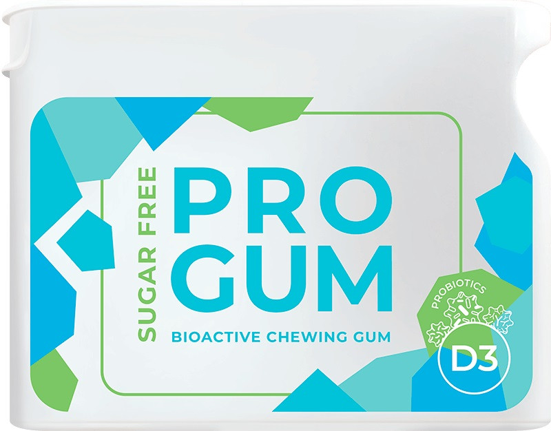 ProGum — жувальна гумка з вітаміном D3 і пробіотиком, фото 1