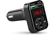 Aвтомобільний FM-модульчик-модуль FM-модуль-трансмітер HAVIT HV-FM807BT Black