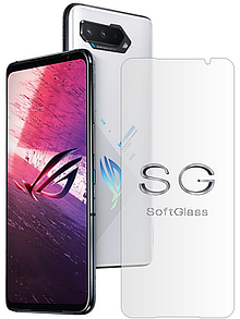 М'яке скло для Asus Rog Phone 5s на екран поліуретанове SoftGlass