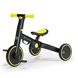 Триколісний велосипед 3 в 1 Kinderkraft 4TRIKE Black Volt