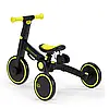 Триколісний велосипед 3 в 1 Kinderkraft 4TRIKE Black Volt, фото 3
