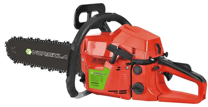 Бензопила VORSKLA ПМЗ 40-2.2 (двигун 52 см3, 1 шина, 1 ланцюг), фото 1