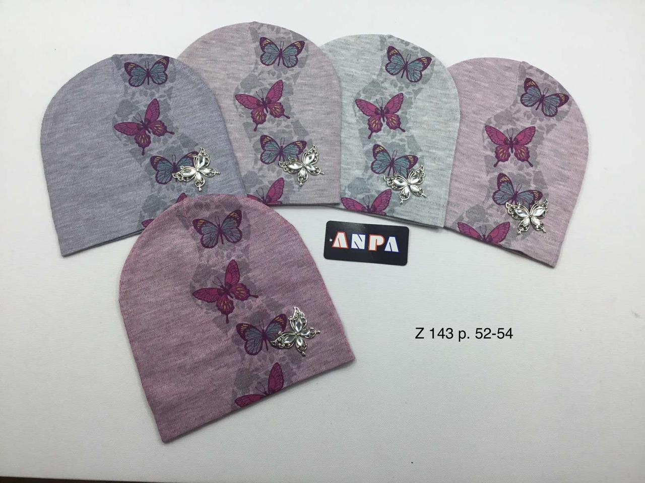 Шапки дитячі  для дівчаток E-2