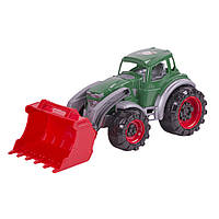 Детская игрушка Трактор Техас ORION 308OR погрузчик Зеленый, Time Toys