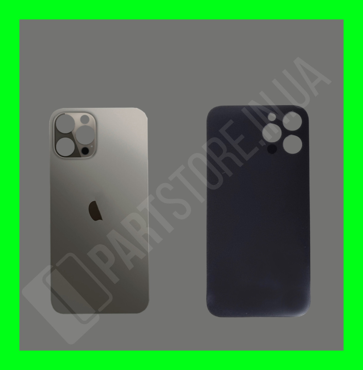 Кришка iPhone 12 Pro Max Graphite (великий отвір)