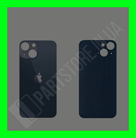 Кришка iPhone 13 Mini Black (великий отвір), фото 1