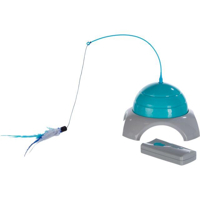 Trixie TX-4567 Іграшка для котів Catch me Злови мене! для кішок з пультом, 15×21 см