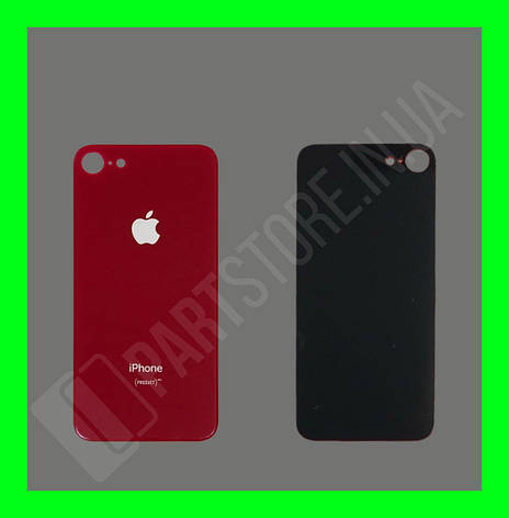 Кришка iPhone 8 Red (великий отвір), фото 1