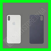 Кришка iPhone X Silver (великий отвір)