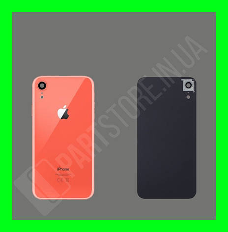 Кришка iPhone XR Coral Orange зі склом камери, фото 1
