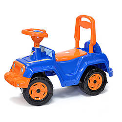 Дитяча каталка-толокар 4х4 ORION 549OR(Blue) синій, World-of-Toys