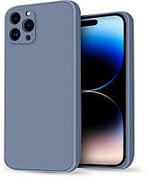 Силіконовий чохол HardCorner iPhone 14 Pro Max Gray Blue