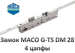 Замок багатозапірний МАСО G-TS DM-28 (4 сапфи).