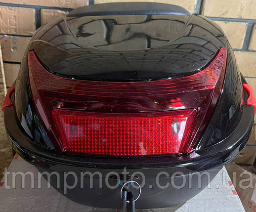 Кофр чорний капронову з шоломом 30л, фото 1