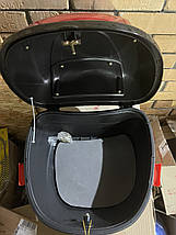 Кофр чорний капронову з шоломом 30л, фото 3