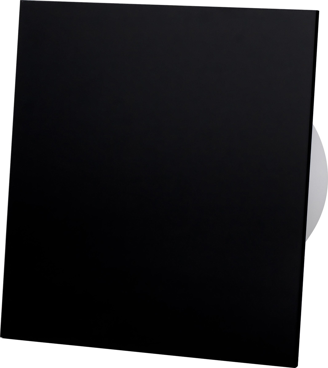 Витяжний вентилятор AirRoxy dRim 100 S BB панель пластик чорний матовий 93м³/год 8Вт