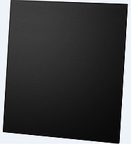 Витяжний вентилятор AirRoxy dRim 100 S BB панель пластик чорний матовий 93м³/год 8Вт, фото 3