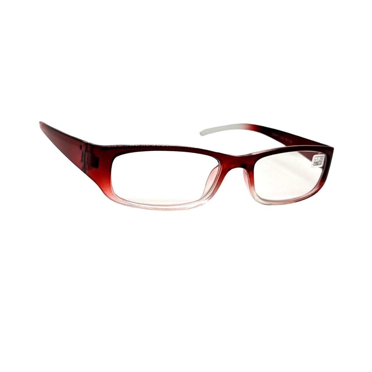 Жіночі дешеві окуляри з білою лінзою 917