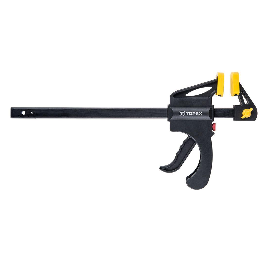 Струбцина автоматична, 200 х 60 мм 12A520 Topex, фото 1