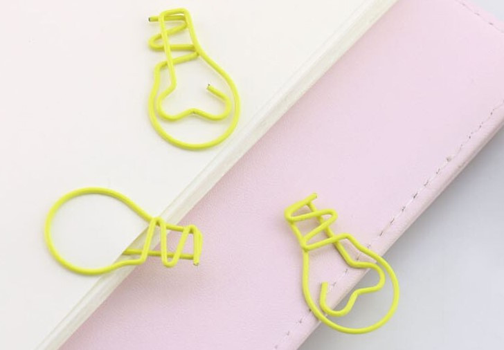 Скріпка фігурна "Лампочка", фото 1