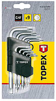 Ключі шестигранні Torx T10-T50, набір 9 шт.*1 уп.