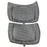 Канва фігурна вінілова чорна 3D (35*22 см), комірки 6.5* 6.5 мм, фото 3