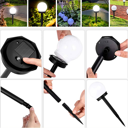 Светильник садовый на солнечных батареях Bass Polska BH 12781 (ID ...