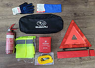 Набір автомобіліста Subaru ЄС 8 од, вогнегасник 1 кг, аптечка АМА-1