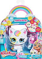 Игрушка Кинди Кидс Китти Мелло питомец Kindi Kids Party Pets Kitty Mello Collectible Pet