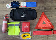 Набір автомобіліста Opel ЄС 8 од, вогнегасник 1 кг, аптечка АМА-1