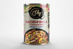 Яловичина тушкована 340 г. ELDY