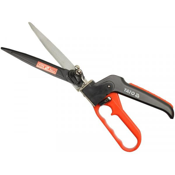 Ножиці для газону обертові = 360°, L = 310x120 мм, YATO YT-8852, фото 1