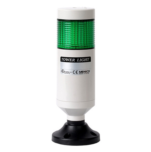 Світлосигнальна колона LED (зелений), Ø56, 90-240 VAC