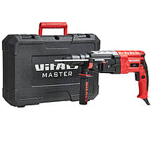 Перфоратор прямий Vitals Master Ra 2885HBq електричний ручний ударний SDS-plus DFR для бетону дерева металу, фото 3