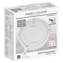 Робот-пилосос ProfiCare PC-BSR 3042 Автоматичний круглий для дому Clean robot для плитки, фото 6