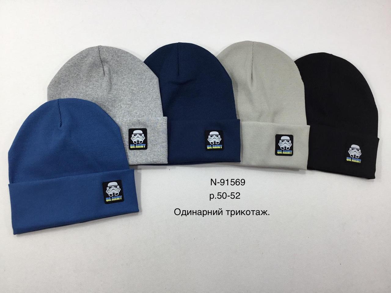 Шапки дитячі  для хлопчика N-91569.