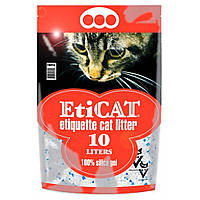 EtiCAT - наполнитель силикагелевый для кошачьего туалета -10 л