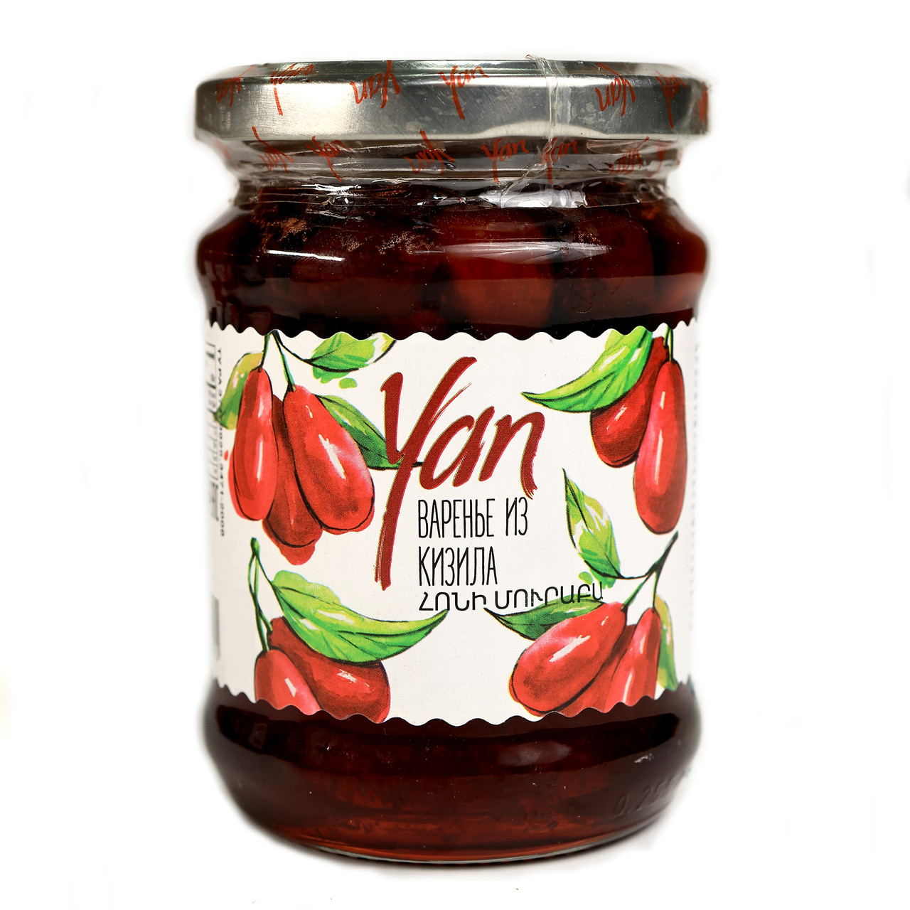 Варення Yan з кизилу, 300г