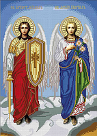 Икона для вышивки бисером Святые Архангелы Михаил и Гаврил. Цена указана без бисера