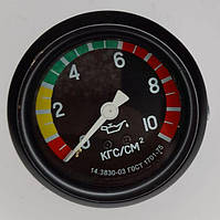 Указатель давления масла механический УК-170 КАМАЗ,ГАЗ  5320-3810010 (14.3830-03)