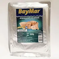 Тунец BayMar в подсолнечном масле кусковой 500 г
