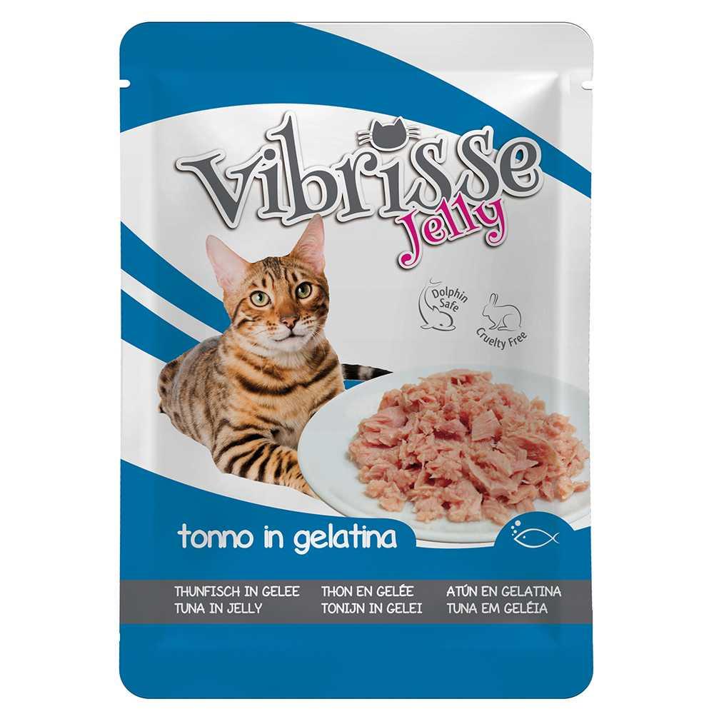 Vibrisse Jelly павуч для котів з тунцем у желе - 70 г