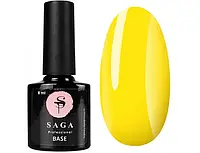 База для ногтей Saga Professional Tropical №5 желтый 8 мл