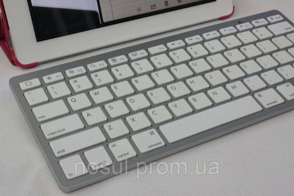 Клавиатура беспроводная Mac 78 клавиш ультра тонкая Key Slim Bluetooth Wireless QWERTY iPad iPhone - фото 3 - id-p5997873