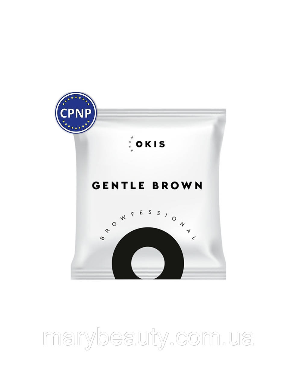 Саше для брів GENTLE BROWN з екстрактом хни OKIS BROW 5 мл (без окислювача)