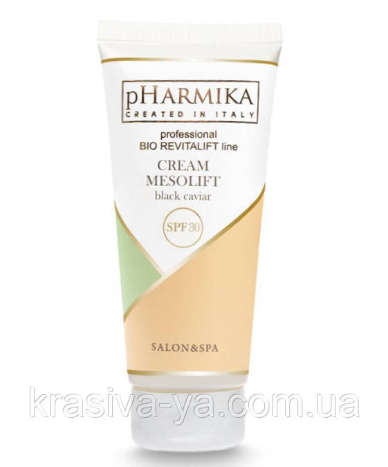 Крем мезоліфтинг із чорною ікрою SPF 30 Cream Mesolift Black Caviar SPF 30, 200 мл